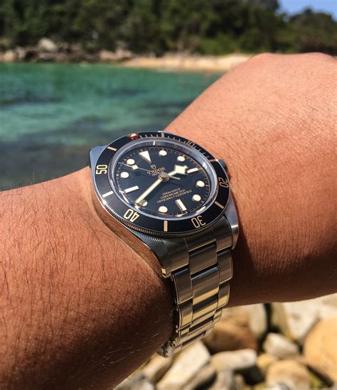 tudor black bay 58 wrist|black bay 58 lug to.